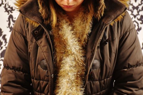 winter jacket scarf wool scarf