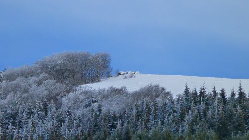 winter landscape nature mountain