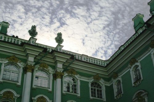 Winter Palace Against The Sky