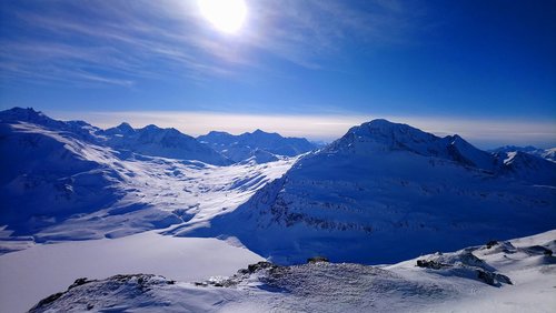 winters  mountain  ski