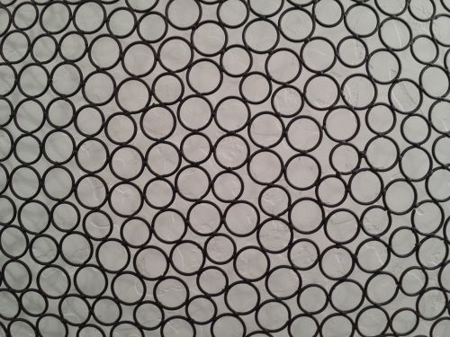 wire background circles