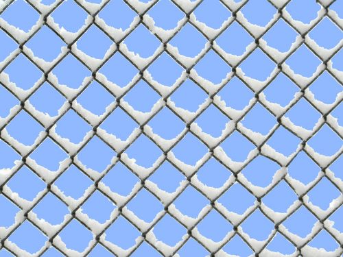 wire mesh fence snow wire mesh