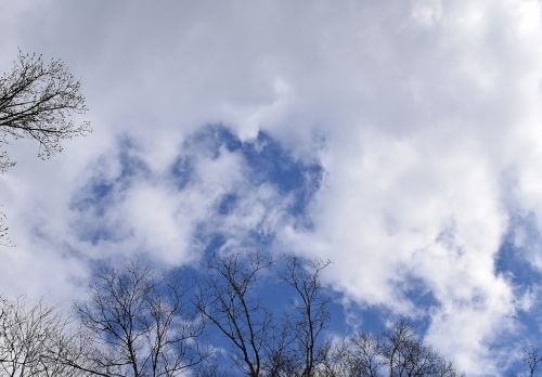 wispy clouds blue sky clouds