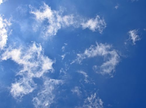 wispy clouds cloudscape skyscape