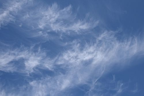 wispy clouds cloudscape skyscape