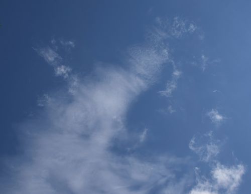 wispy clouds cloudscape skyscape