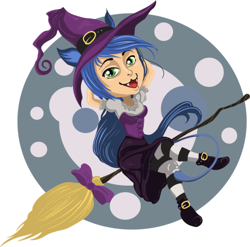 witch halloween character