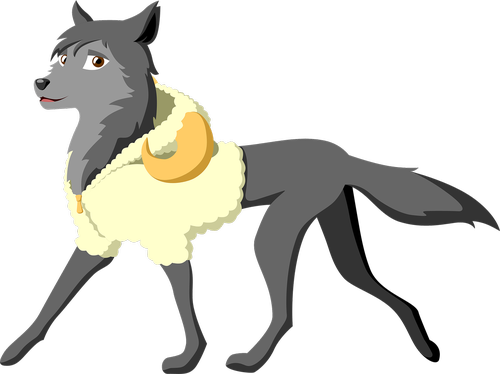 wolf  a wolf in sheep's clothing  skin