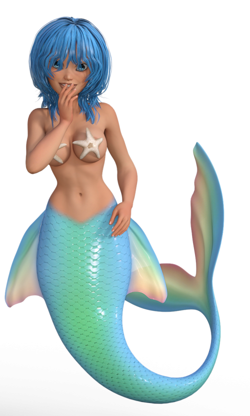 woman mermaid female