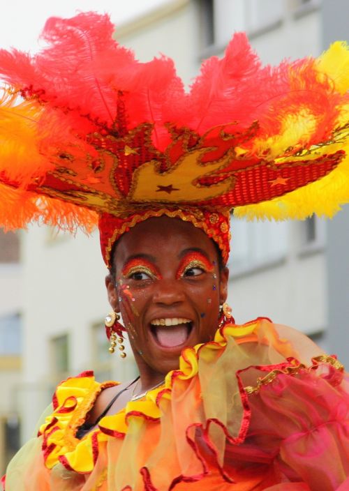 woman carnival rotterdam