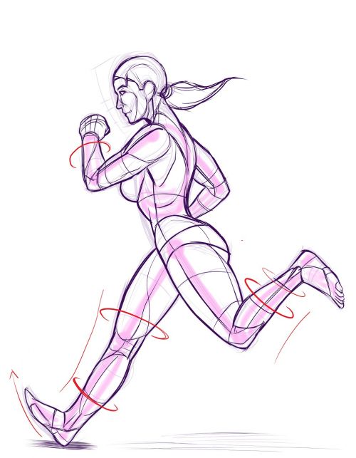 woman running exercise
