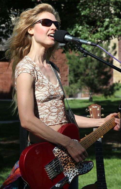 woman musician female