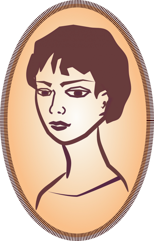 woman face portrait