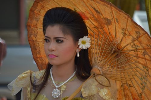woman portrait thailand
