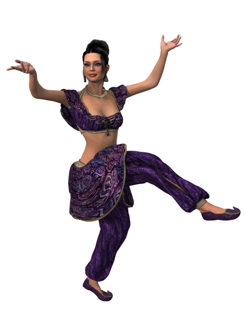 woman dance pose