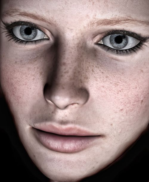 woman face portrait