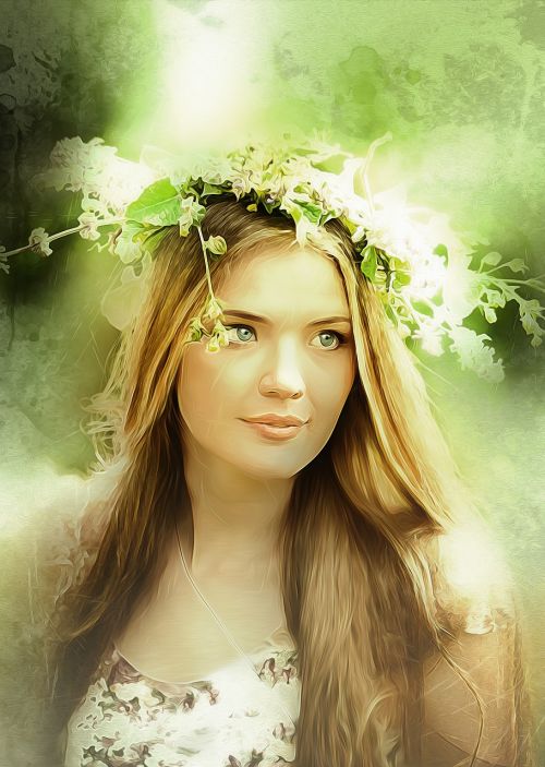 woman female celtic woman