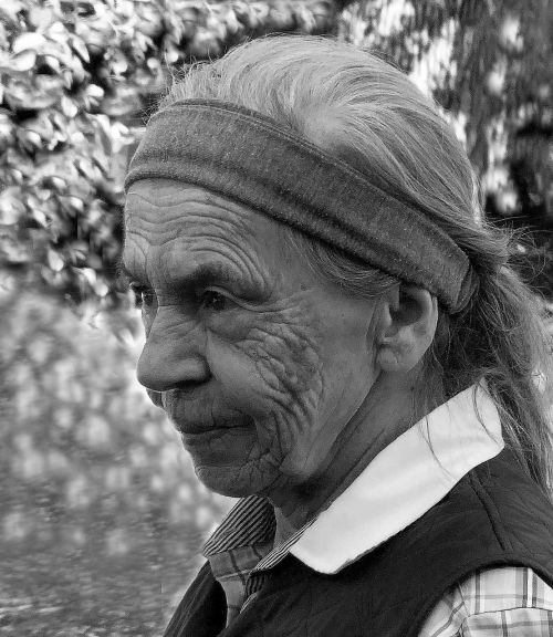 woman old human