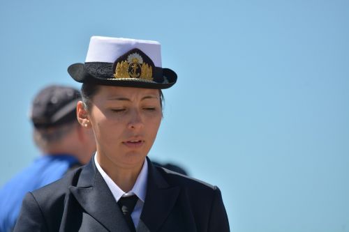 woman soldier navy