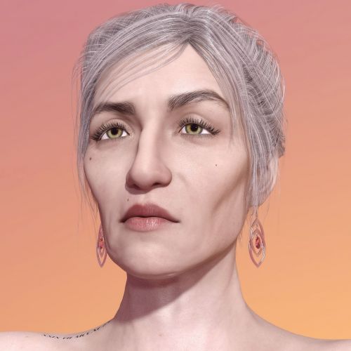 woman older face