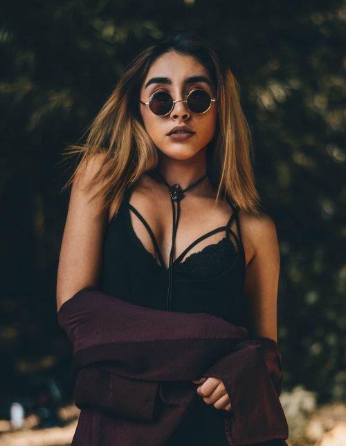 woman girl sunglasses
