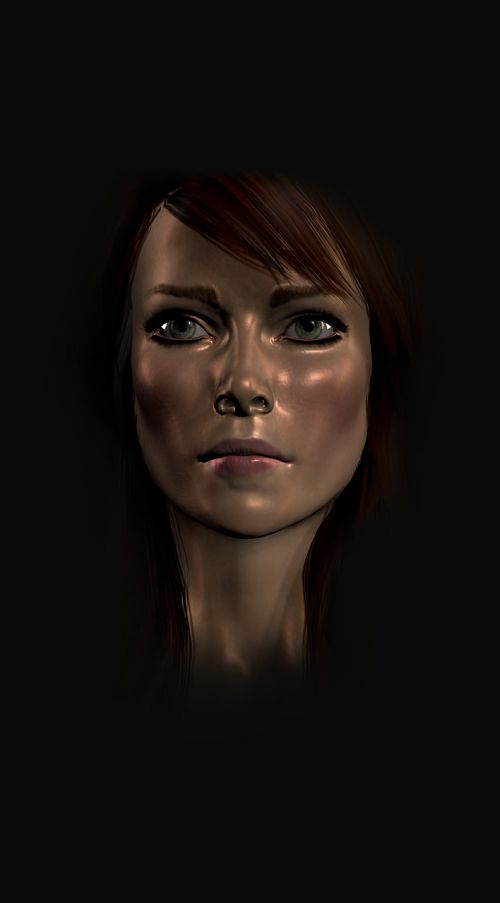 woman 3d animation