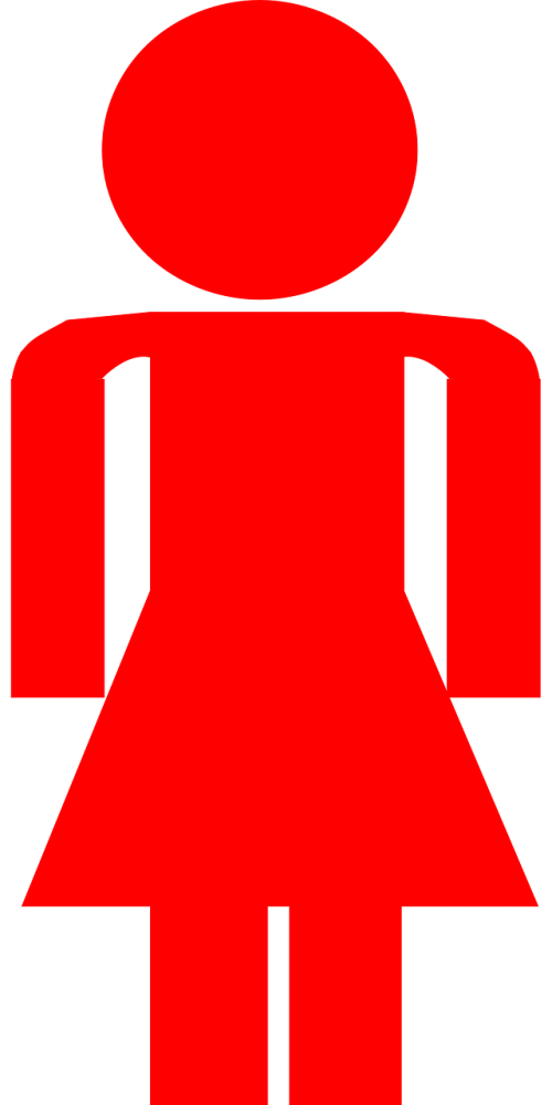 woman female pictogram