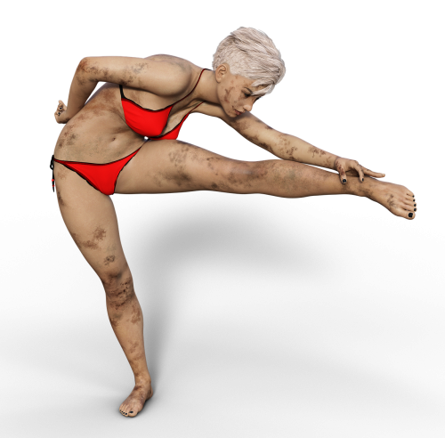woman gymnastics stretch