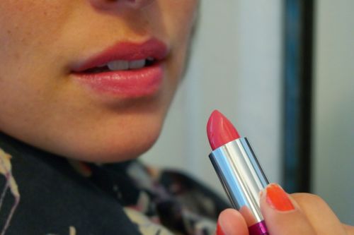 woman portrait lipstick