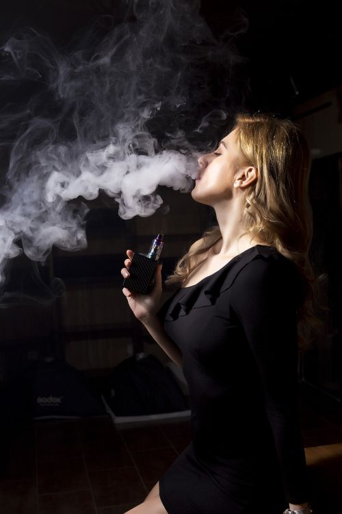 woman people smoke