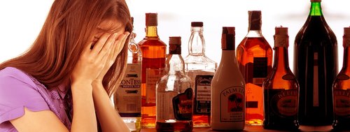 woman  despair  alcohol