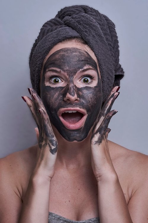 woman  portrait  facemask