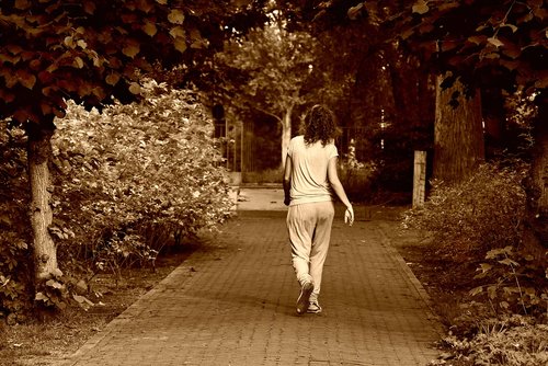woman  walking  exercise