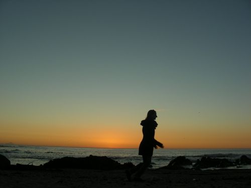 woman person beach