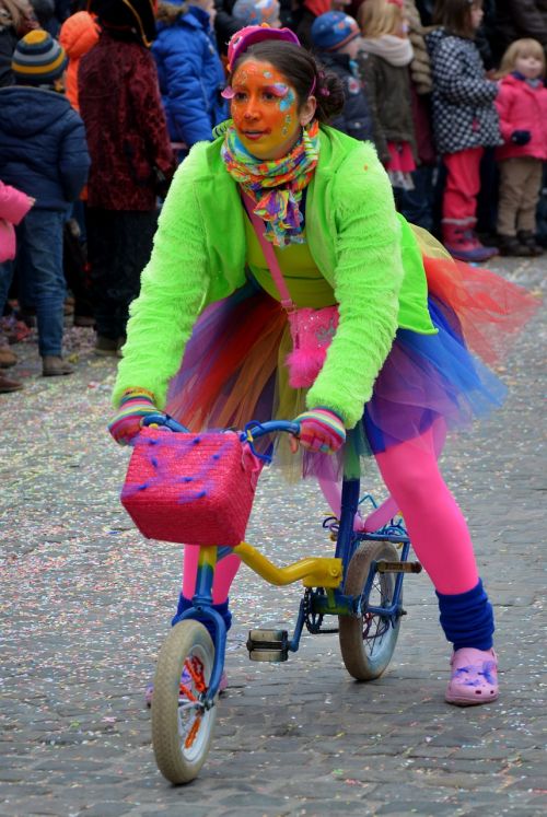 woman dress up carnival