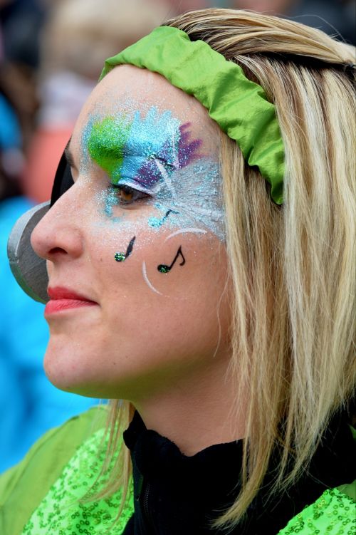 woman carnival decoration