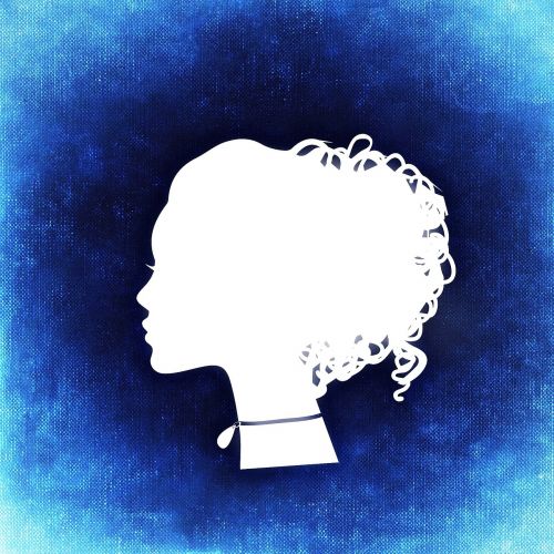 woman head silhouette