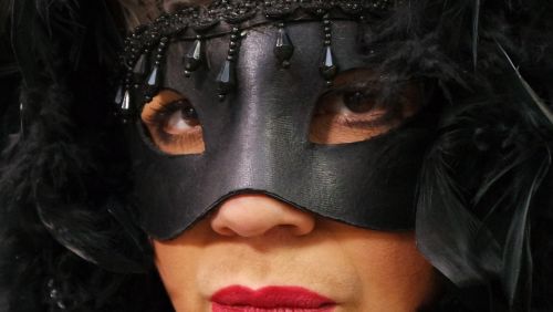 woman mask secret