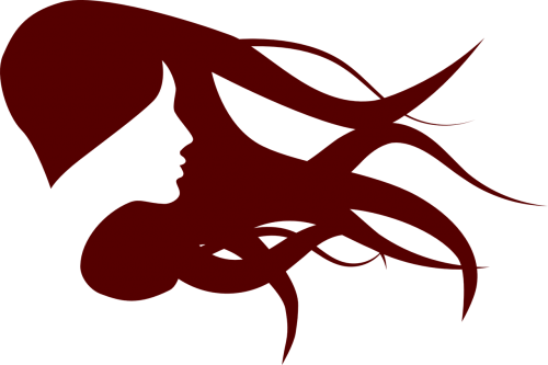 woman silhouette design