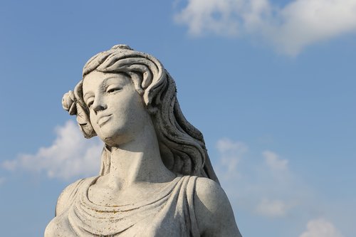 woman statue  sculpture  stone