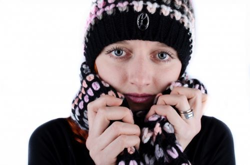 Woman With Winter Hat