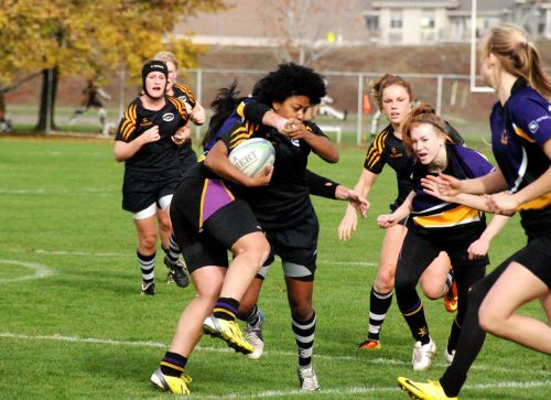 woman's rugby sport