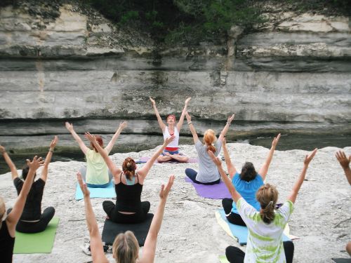 women yoga classes asana