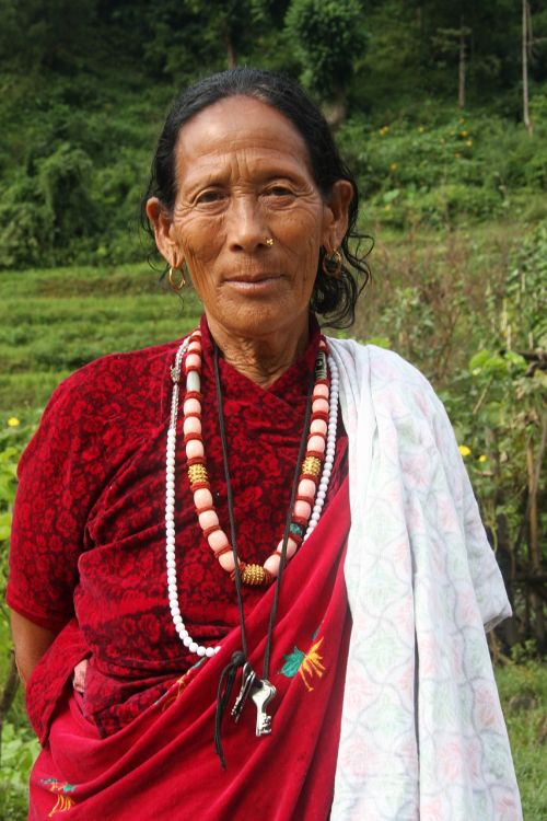 women nepalese traditional