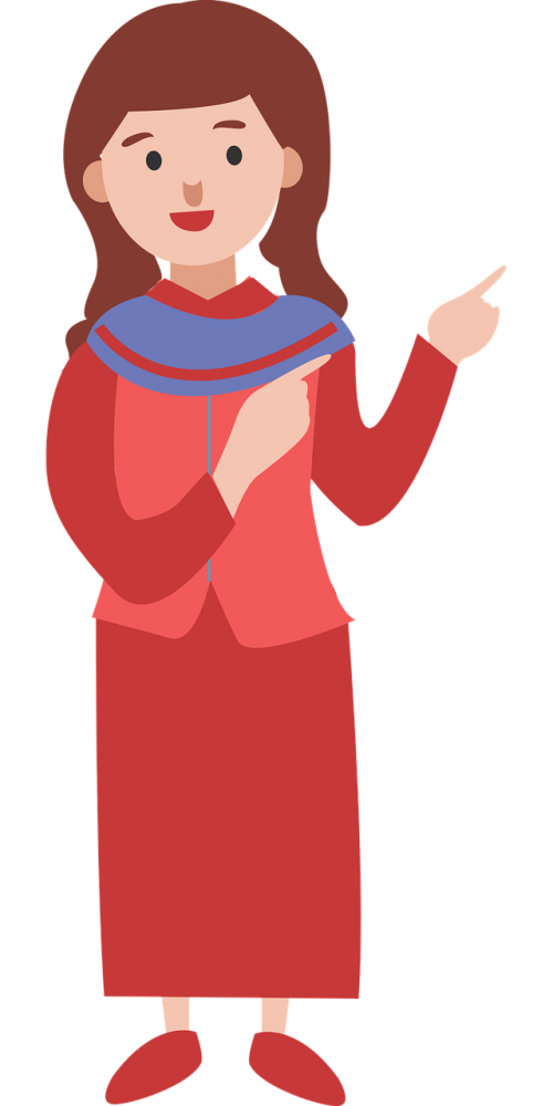 women illustration character