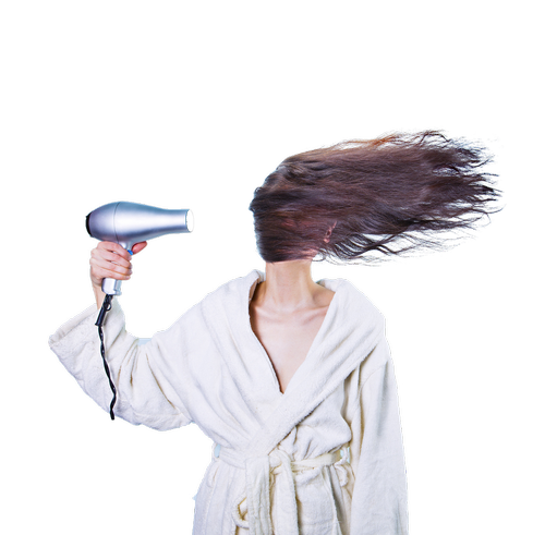 women  hair dryer  hair