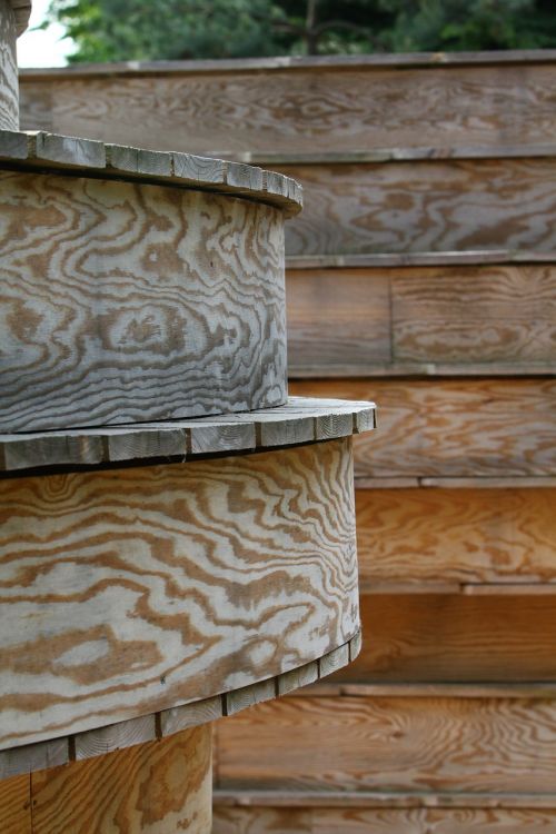 wood architecture decorative