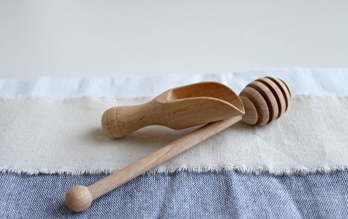 wood spoon wooden cutlery