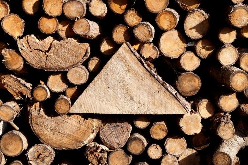 wood stack firewood