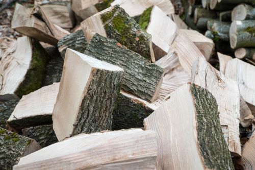 wood split wood firewood